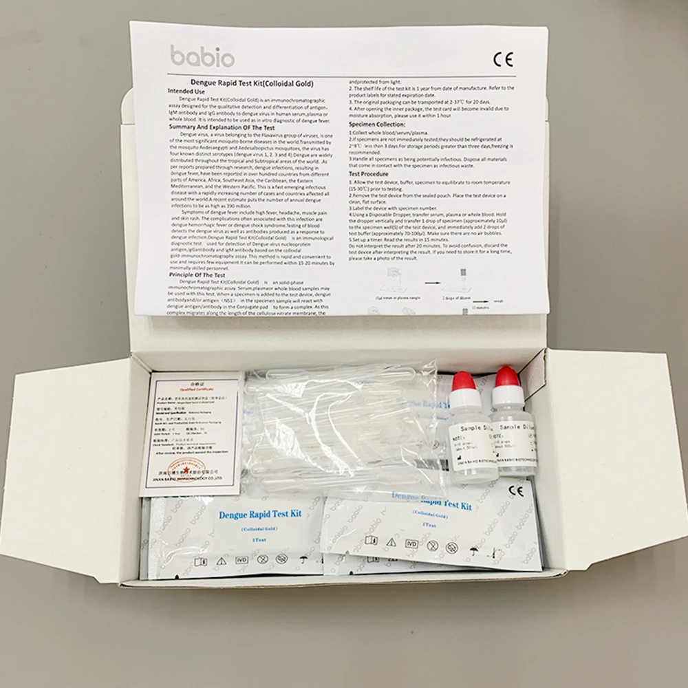 Babio One Step Dengue Fever Rapid Diagnostic Rapid Test Kit