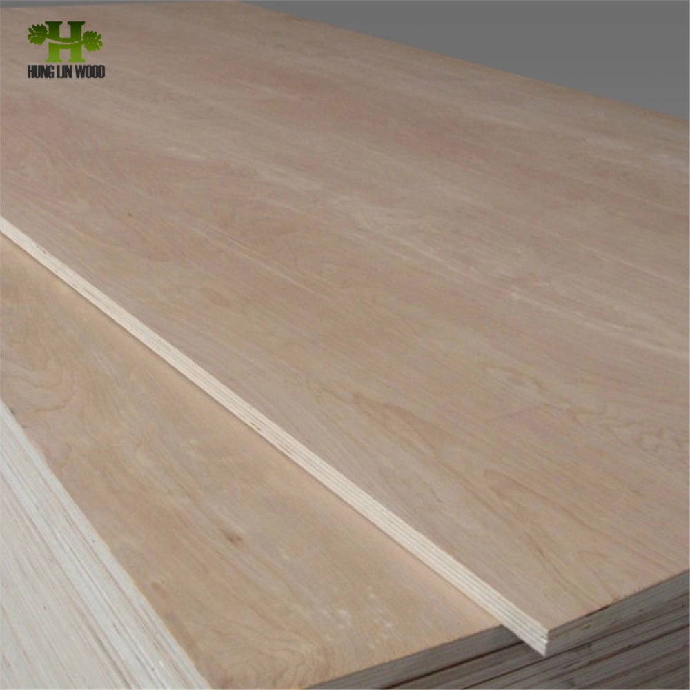 Plywood Okoume/Bleached Poplar/Bintangor/Beech/Pencil Cedar/Birch/Pine/Keruing/Melamine/Laminated/Hardwood/Commercial Plywood for Furniture