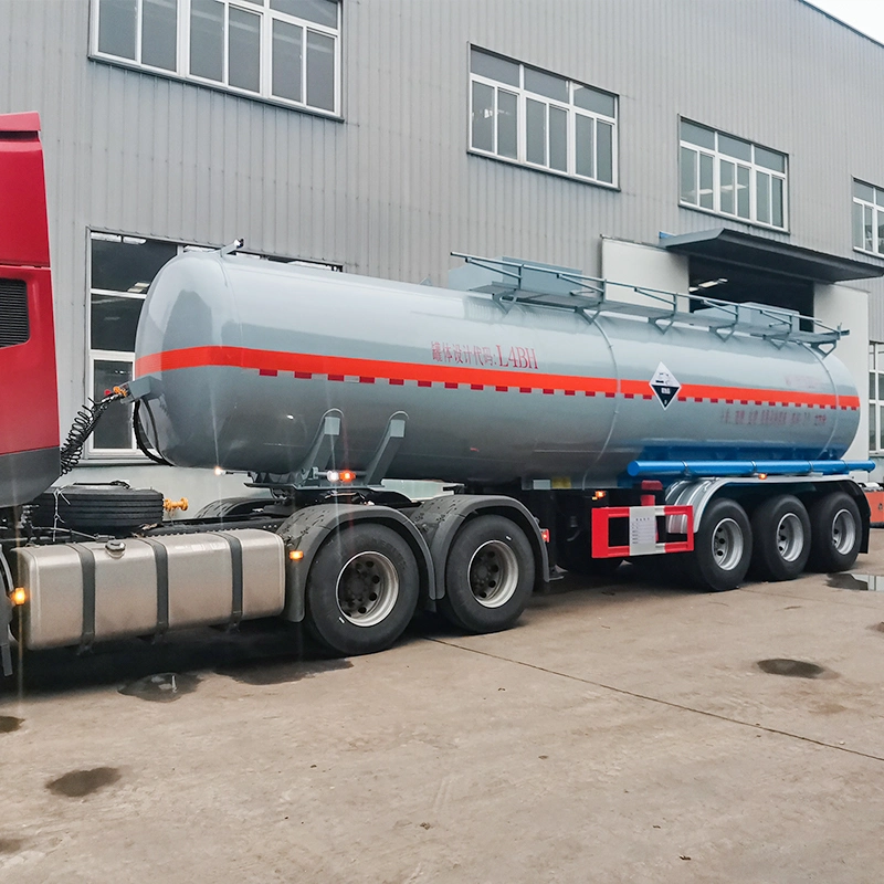 3 Axle Liquid Nitrogen Tank Semi-Trailer for Sale