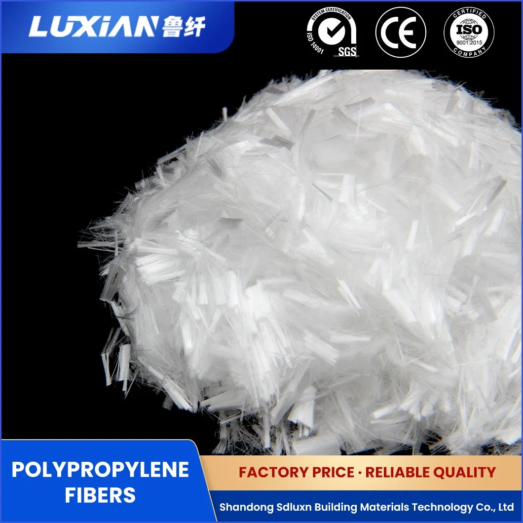 Sdluxn Engineering Ceramic Fiber Wholesale/Supplier Lxbg Modified Polypropylene Polypropylene Fiber Products China Good Elasticity PP Staple Flber Supplier