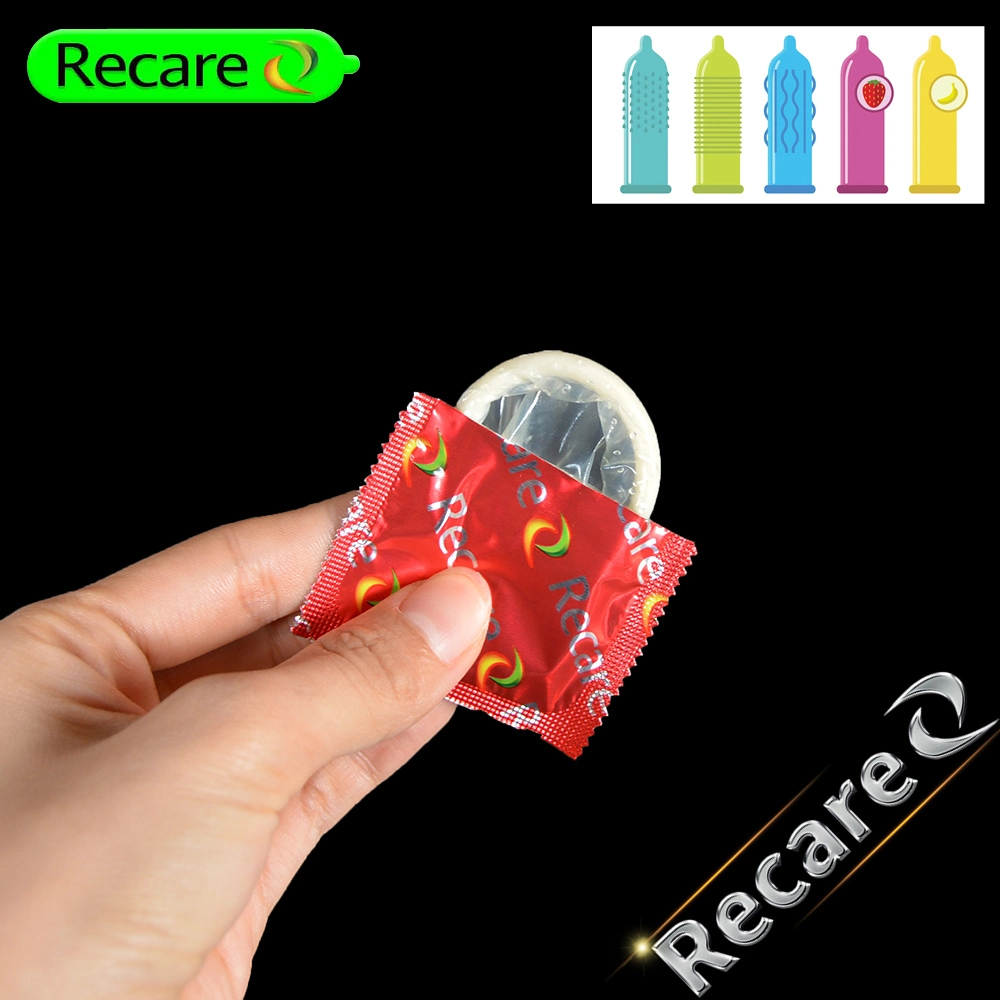 Rubber Latex for Men Bulk Lubricant Flavored Condom