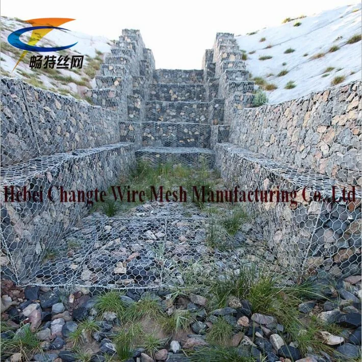 Galfan Hexagonal Wire Mesh Gabion Boxes