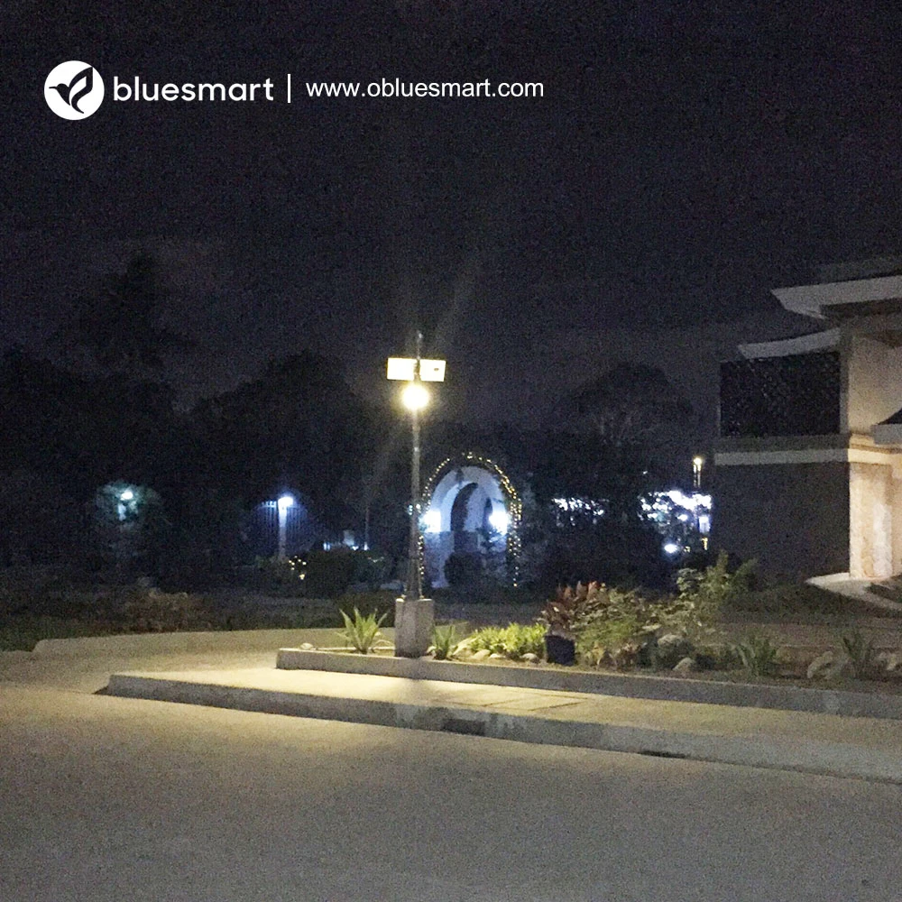 Integrated All-in-One Solar Garden LED Street Light & Lamp