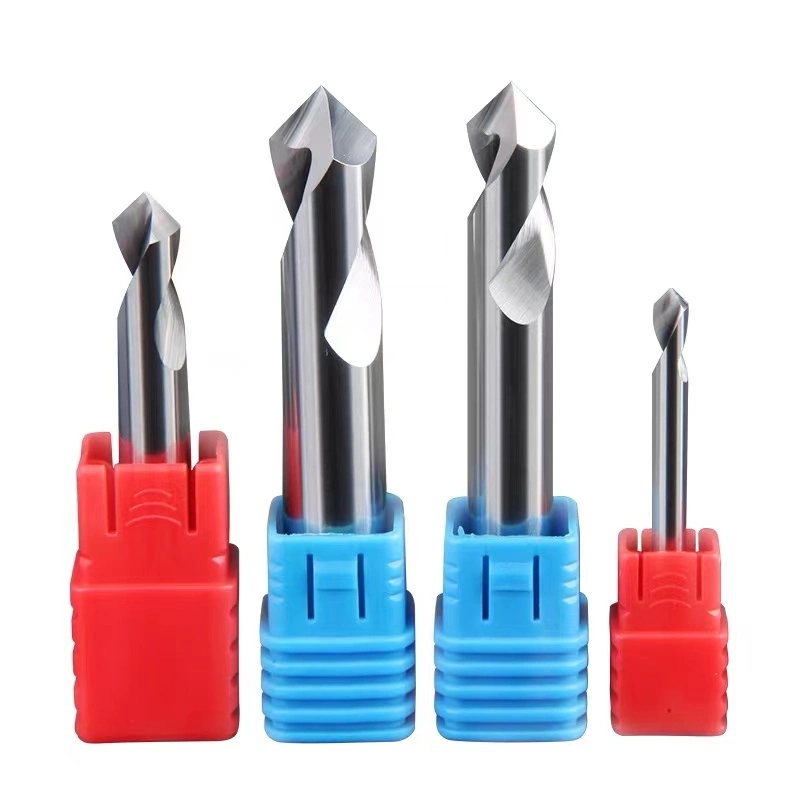 Wyk High Precision CNC-Endmühle NC-Bohrer Hartmetall Fräser Aluminium Zentrierbohrer Vollcarbid Nc Spotting Drill Bit mit 90 Grad Punktwinkel