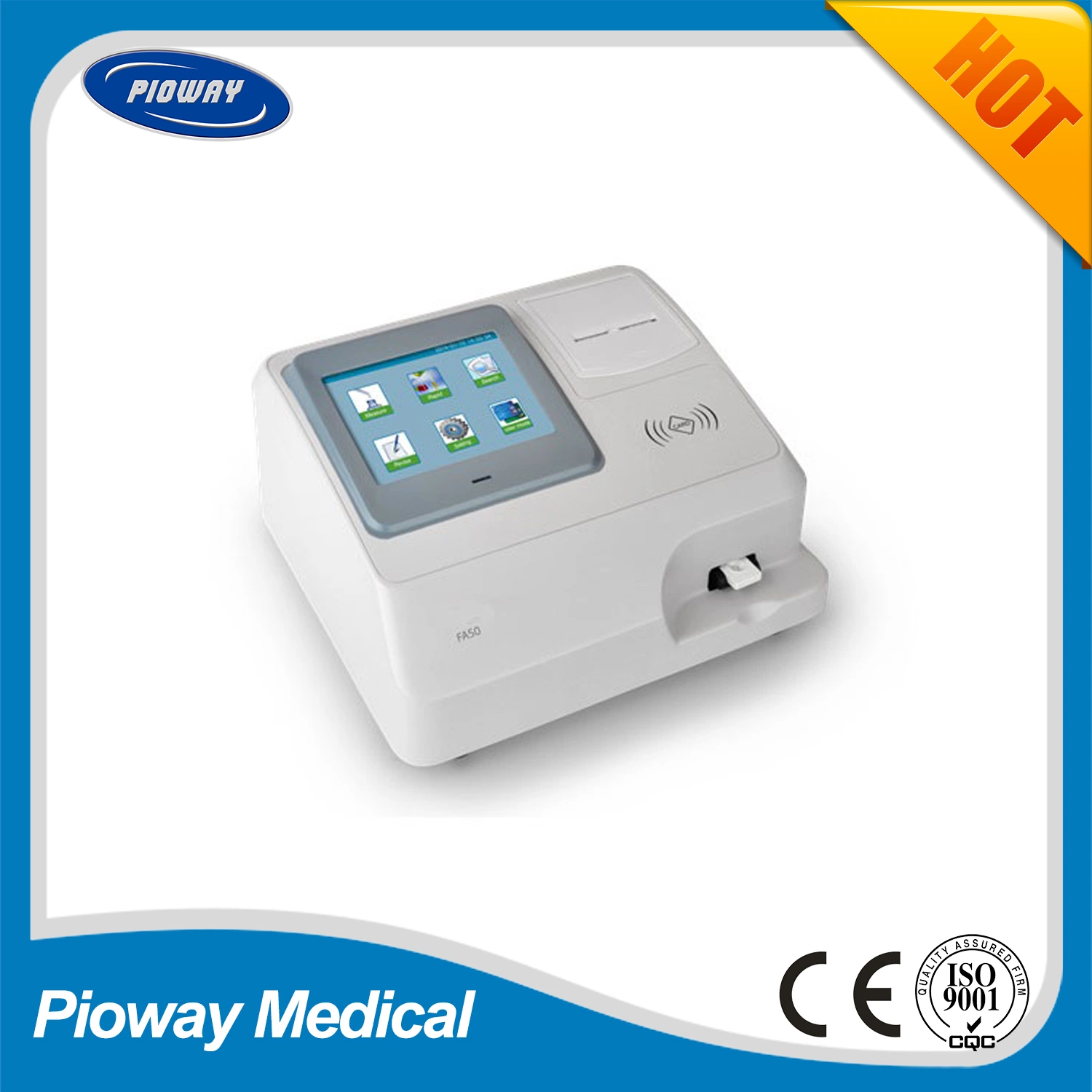 Medical Equipment Genrui Fluorescence Quantitative Immunoassay Analyzer (FA50)