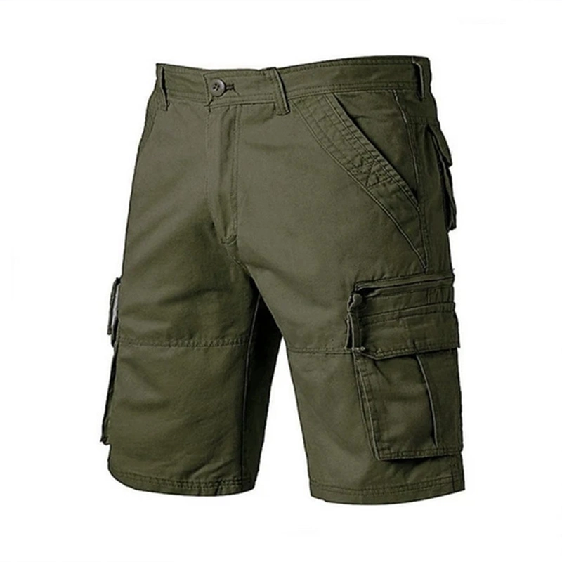 Custom Multi-Color Knielang Cargo Short Hose Herren Sommer Street Tragen mit Taschen kurze Hose