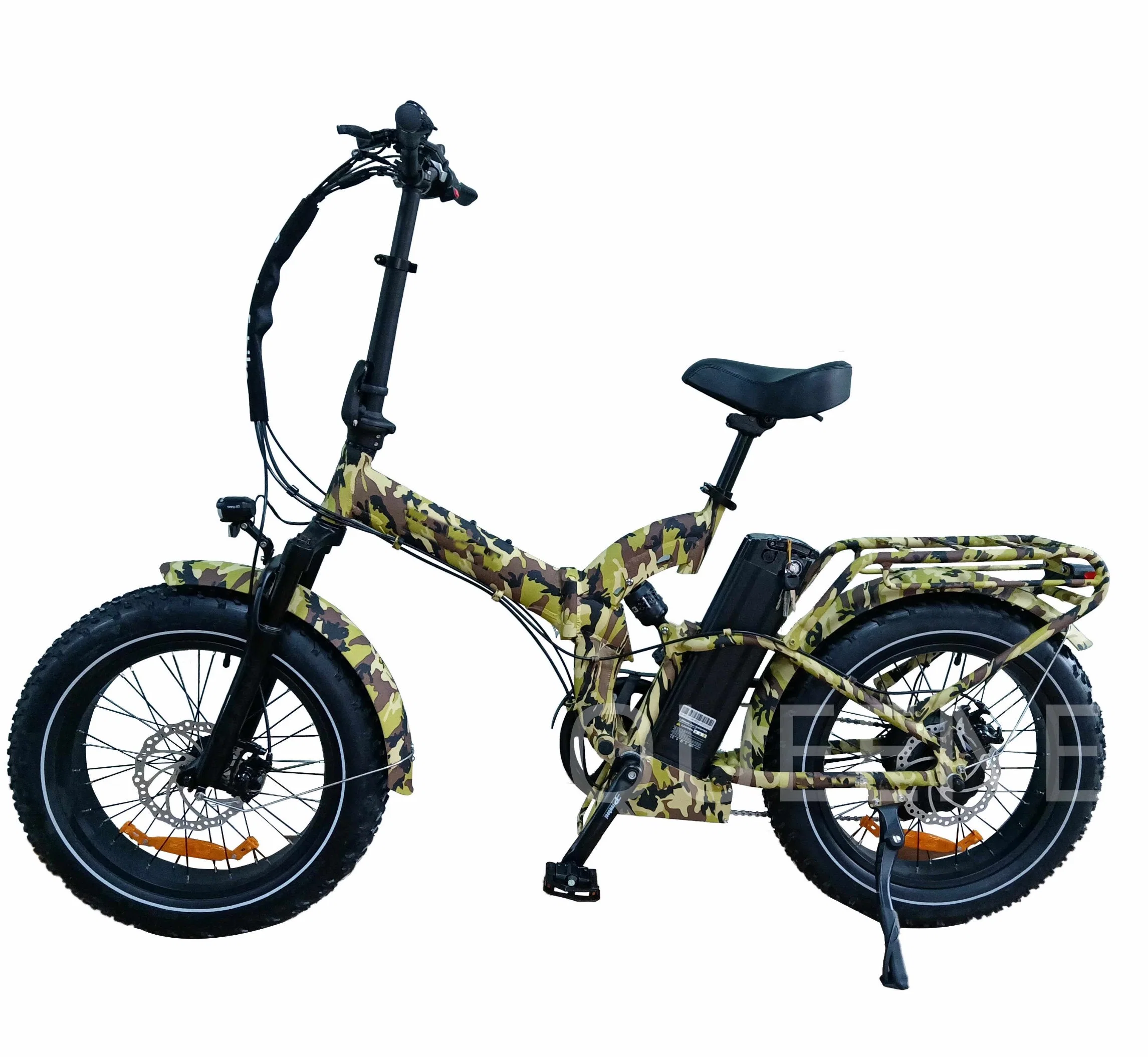 Queene/City Road 48V 750W 1000W Fat Tire Dirt E Bike with Full Suspension Ebike Electric Electrical Electronic