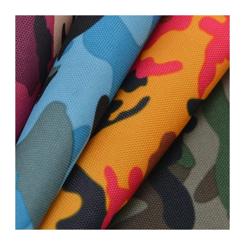 Recycled 900d Coating Waterproof Polyester Camouflage Oxford Cloth