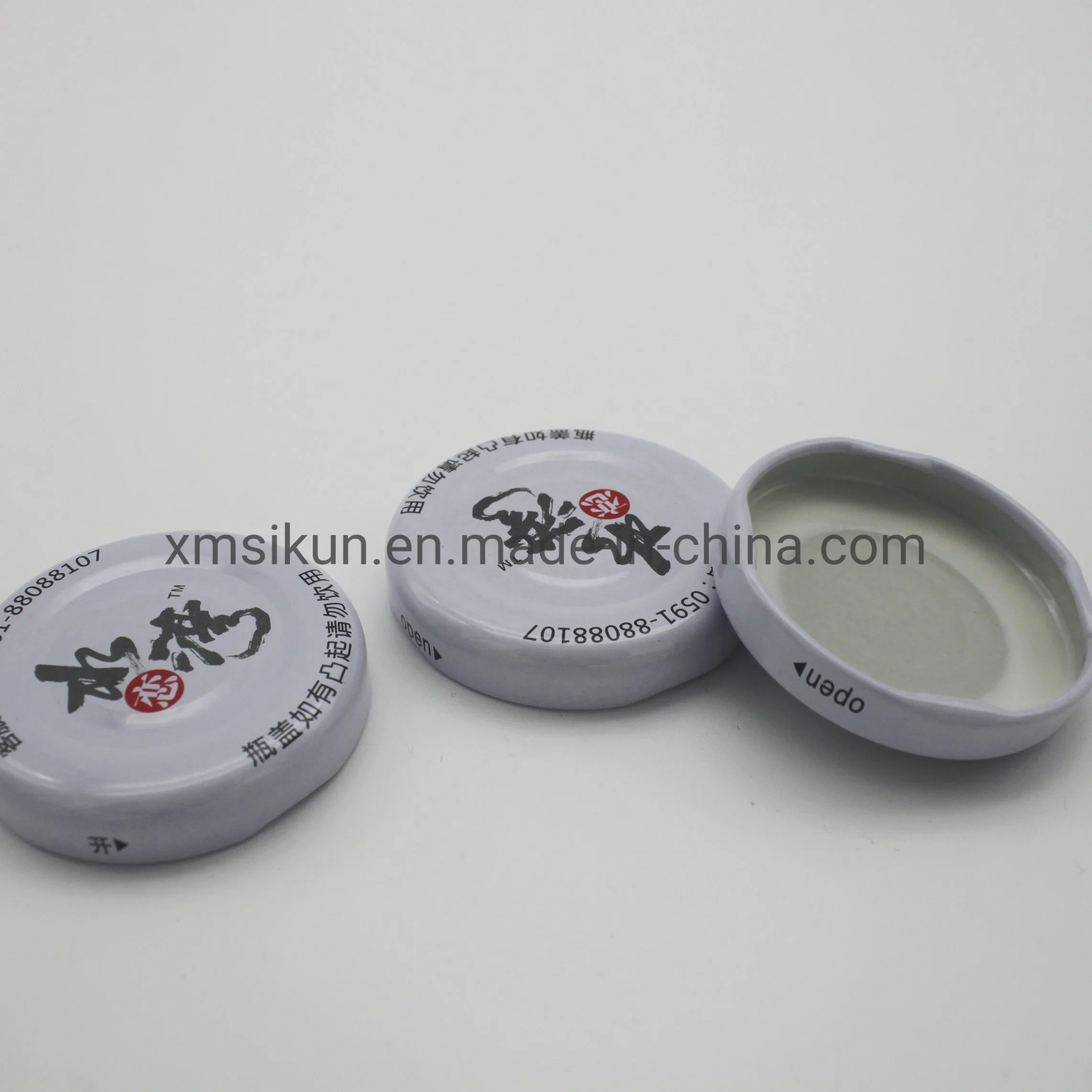 Tinplate Metal Lug Cap Glass Bottle Cap 43# Cheap and High quality/High cost performance  Lug Caps