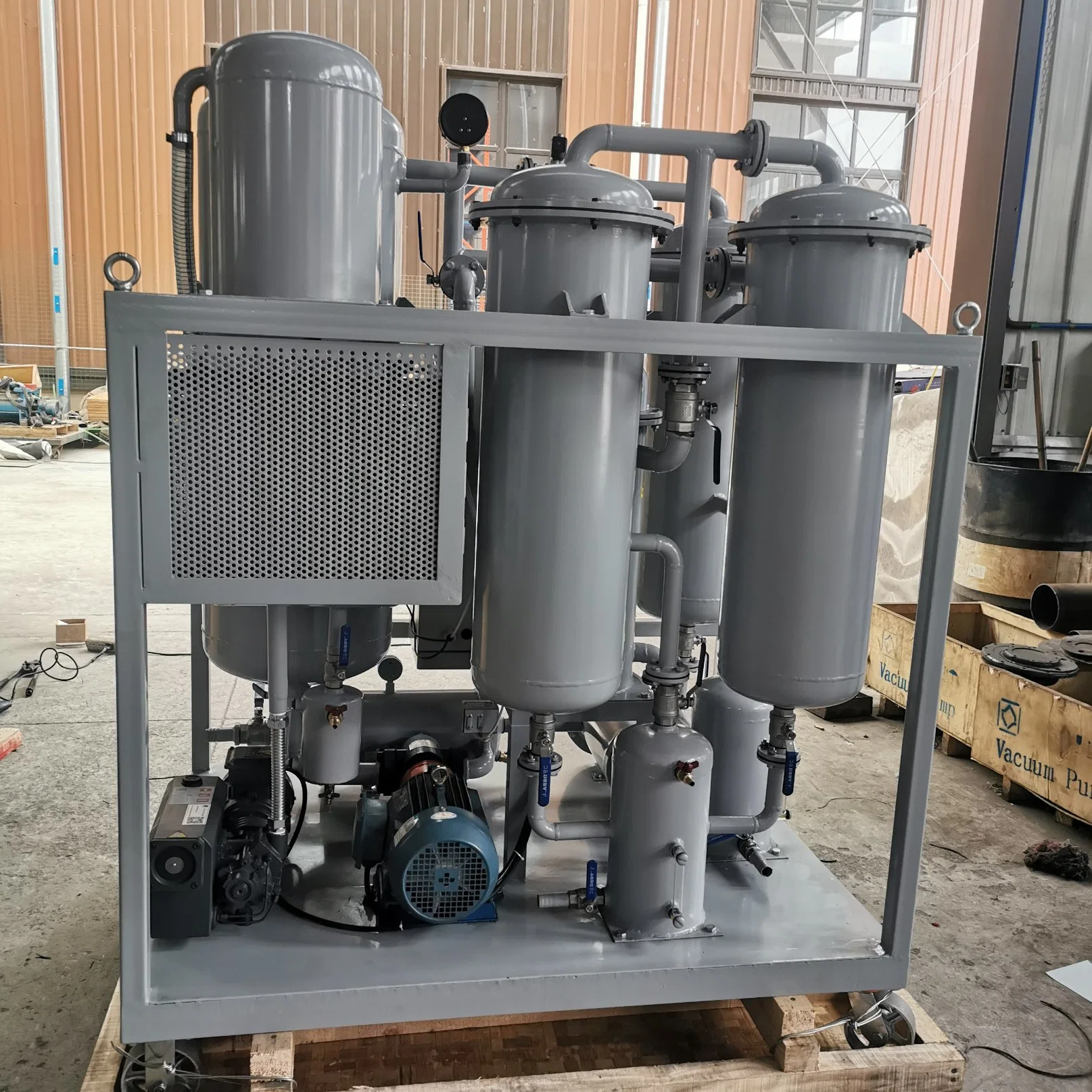 Anti-Rust Turbine Oil Water Separator Oil Purifier for Power Plant Equipment