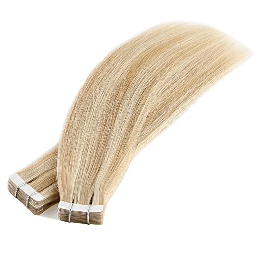 PU Skin Weft Hair Extension Tape in Human Hair Extension (AV-TP16-18/613)