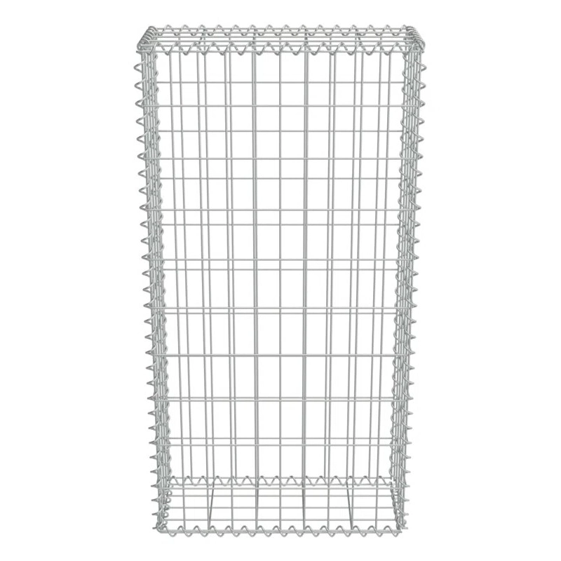 Welded Wire Mesh Galvanized Steel Garden Fence Gabion Stone Baskets Box