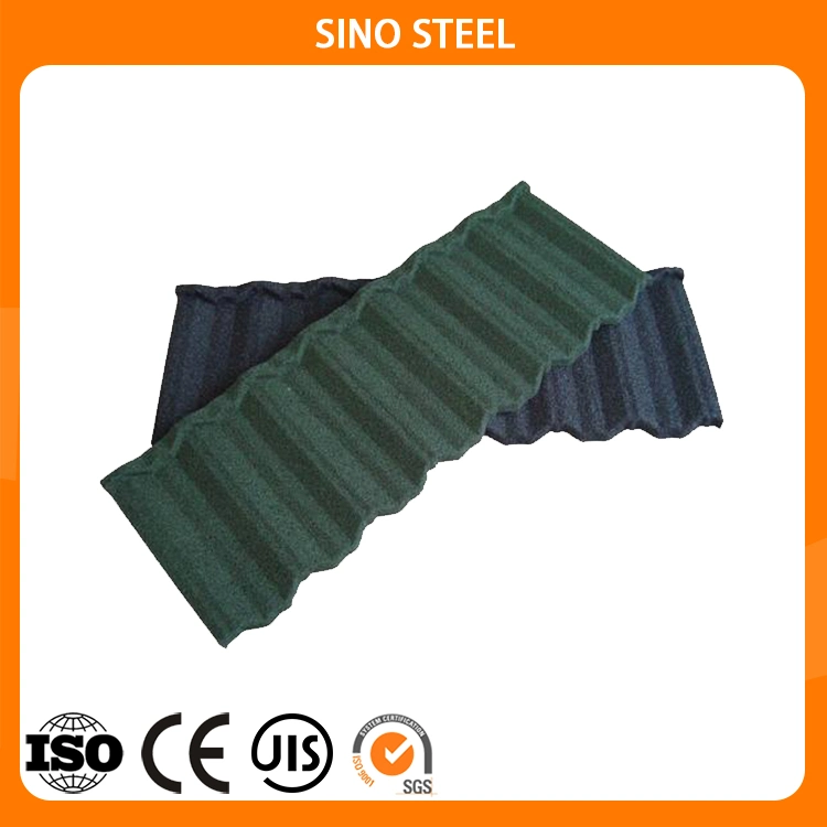 Aluminium Coated Bond Roman Shingle Tiles Colorful Stone Coated Metal Roof Steel Roofing Tiles