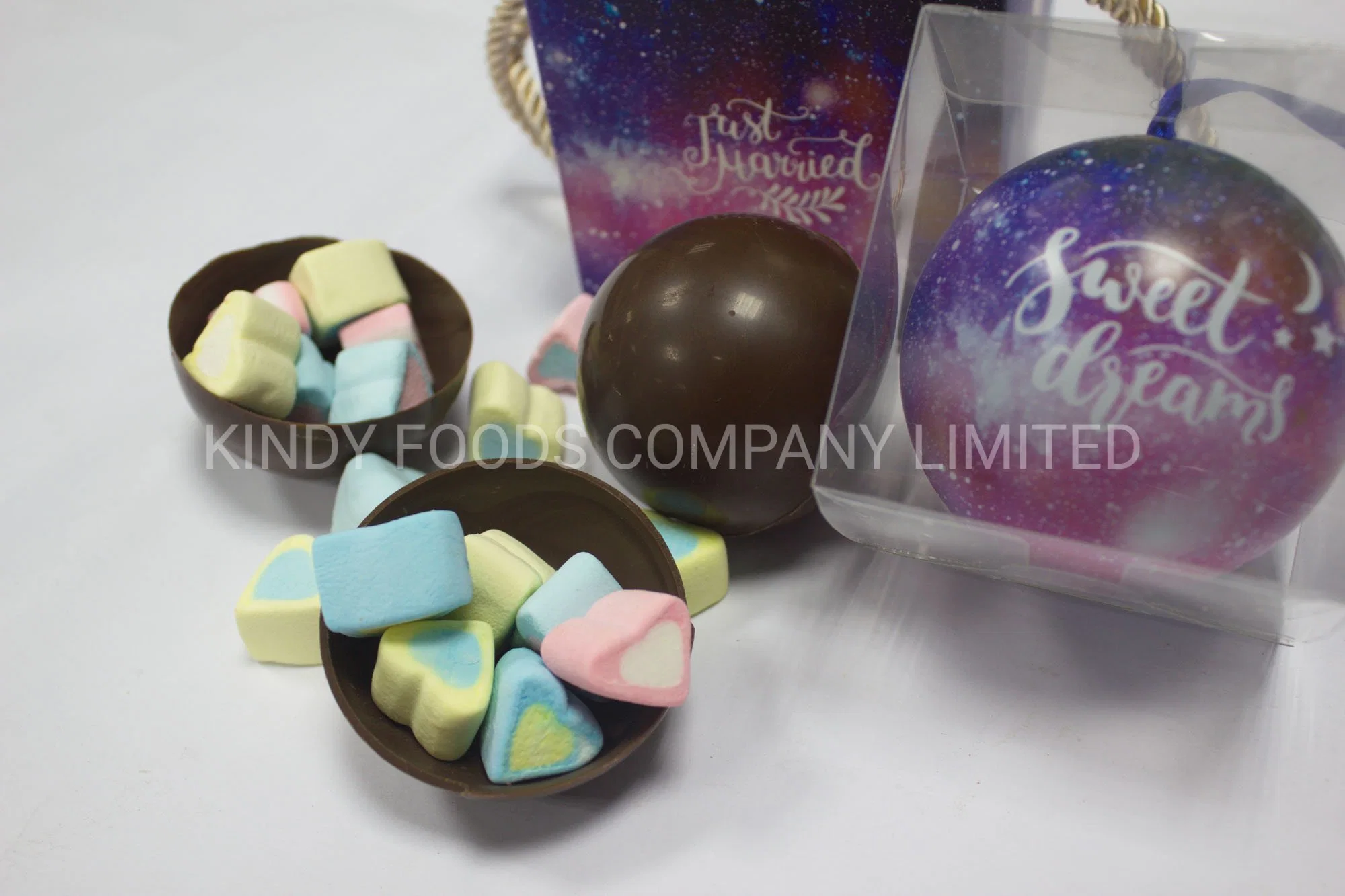 Fartory Direct Wholesale FDA Pure Cocoa Hot Chocolate Bomb with Marshmallows