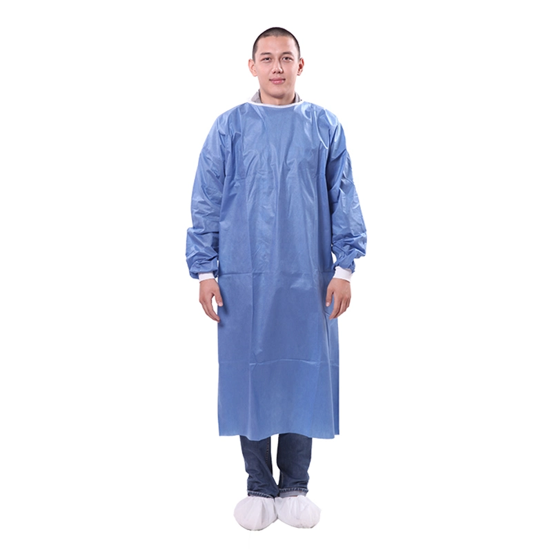 Disposable PP PE SMS Nonwoven Cleaning Cloth Isolation Gown