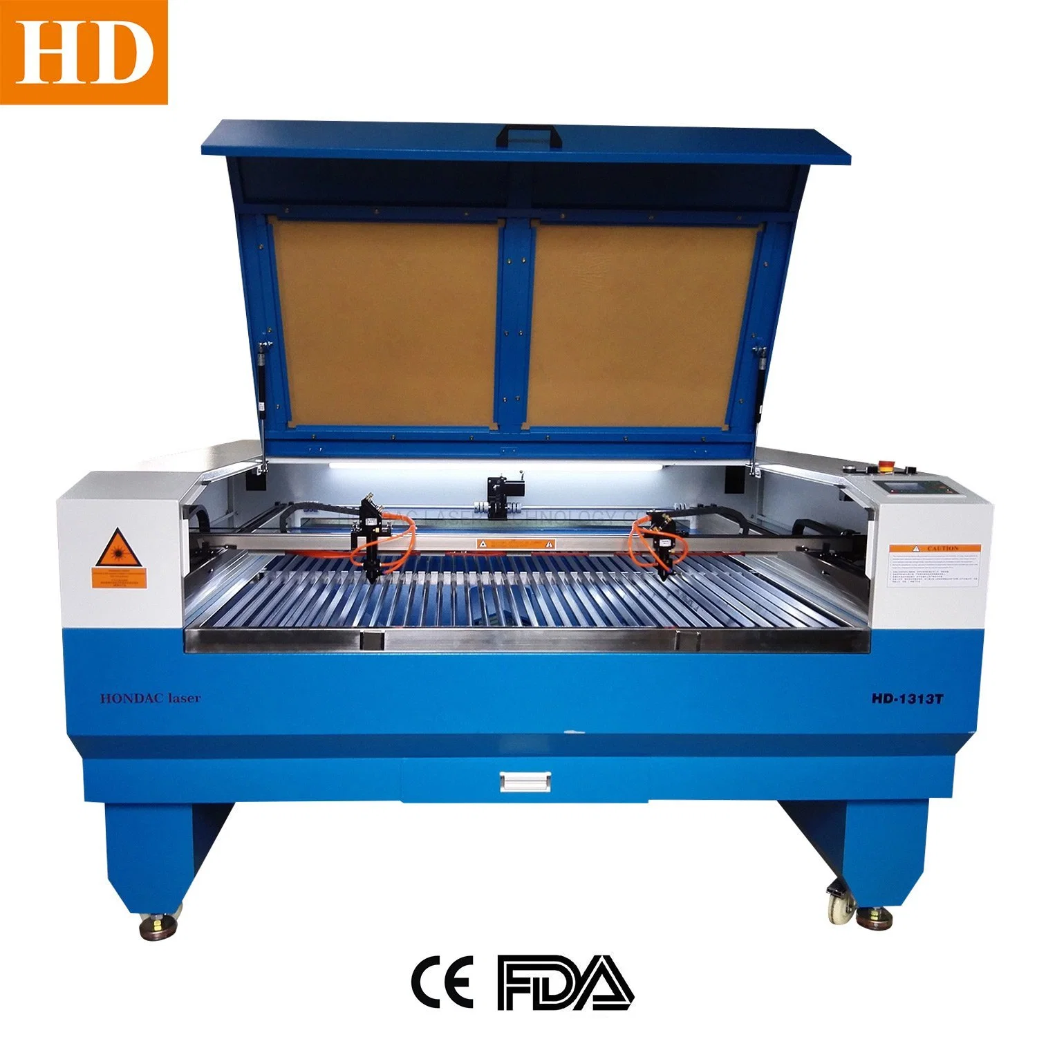 CO2 130W 150W 300W Reci Cdwj Yongli Tube Flachbett 4X8 Füße Großformat Ruida Trocen 1325 CNC-Laser-Schneiden und Graviermaschine für Acryl Holz MDF Kunststoffe