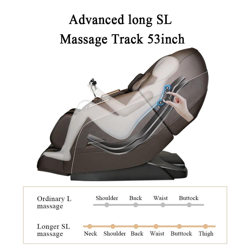 Specialized Bluetooth Music Rotai 4D Neck and Back Massage Chair Hefei Morningstar