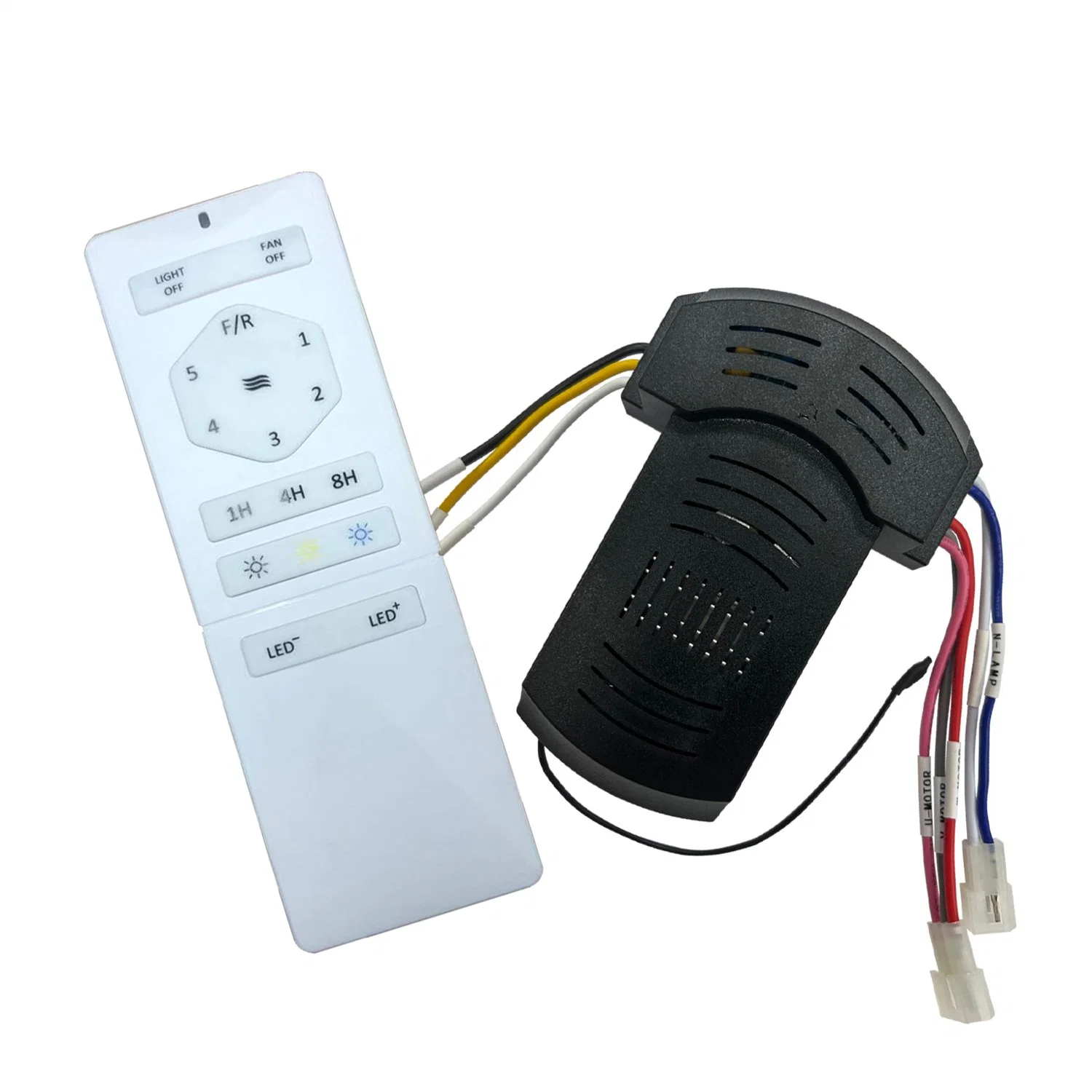 Sala de estar Atacado LED ventilador de teto 6 velocidade escolha Timer Definir o controlo remoto da ventoinha de teto CC