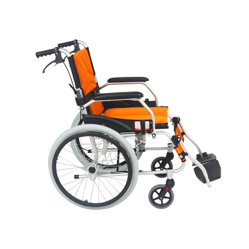 MN-Ly003 Productos médicos Aluminium Folding Power Manual silla de ruedas para ancianos Personas