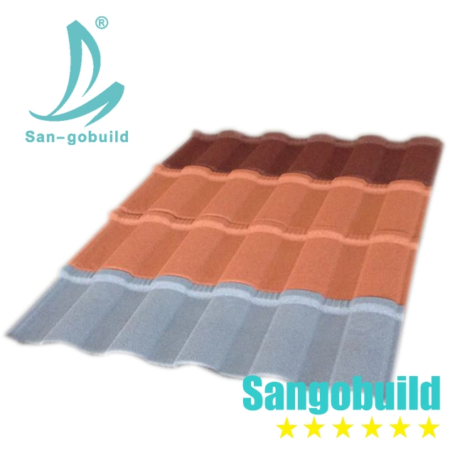 Hot Sale Color Stone Coated Steel Roofing Sheet China Supplie