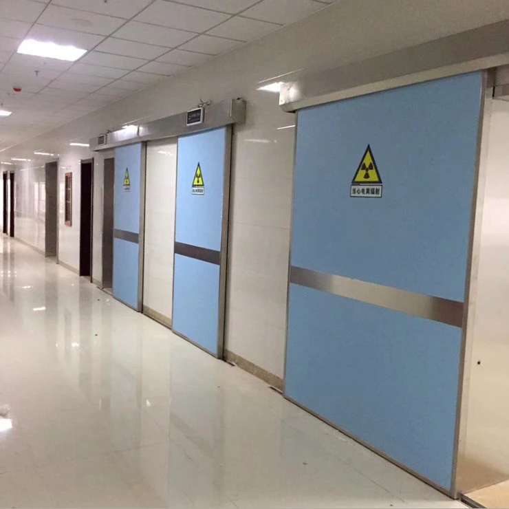 Hospital Laboratory Medical Airlock Sliding Door Industrial Food and Pharma Cleanroom Factory Slide Door