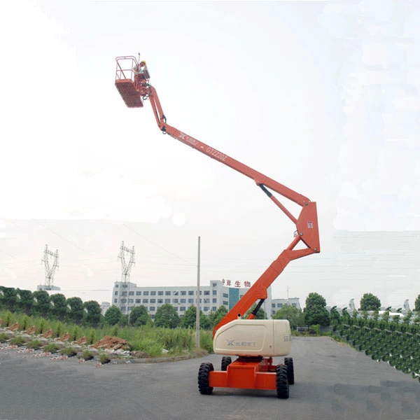 Hot Sale 12-28m Electric Articulating Boom Lifts Aerial Working Platform