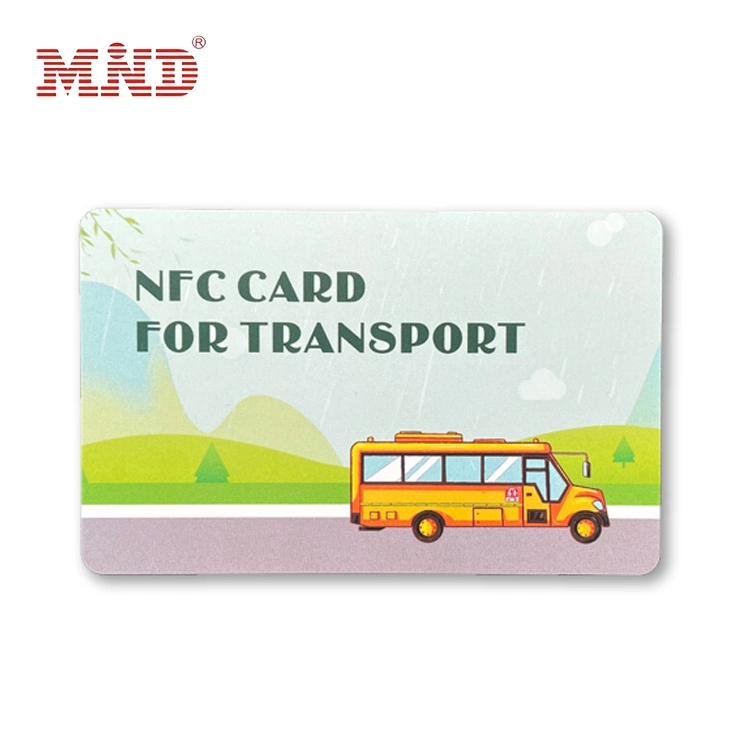 Factory Price Full Color Printing RFID Bus Travel Card
