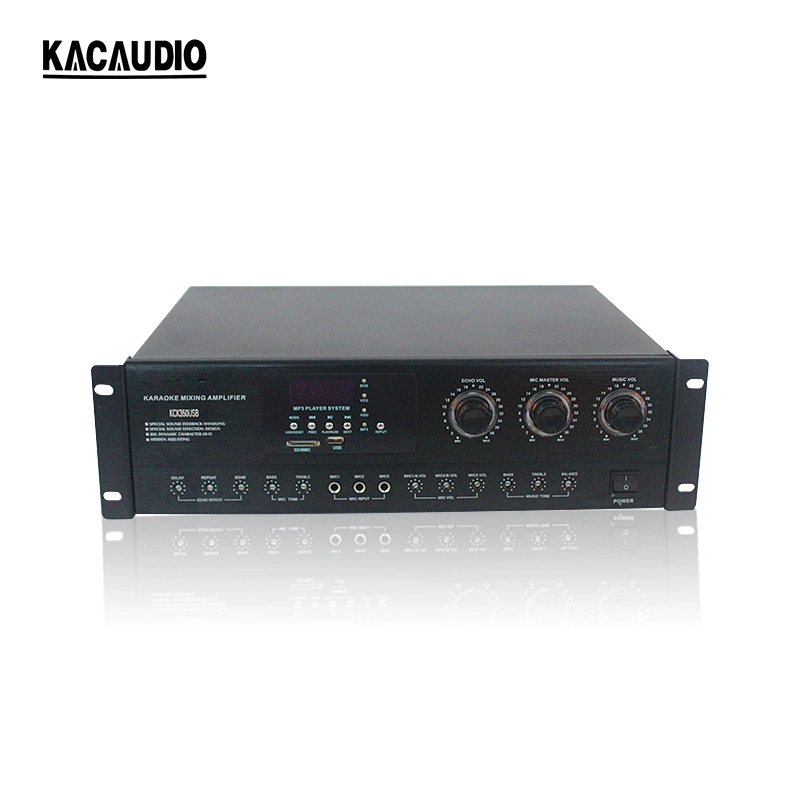 Professional Stereo Audio Okaraoke Karaoke Amplifier with Screen