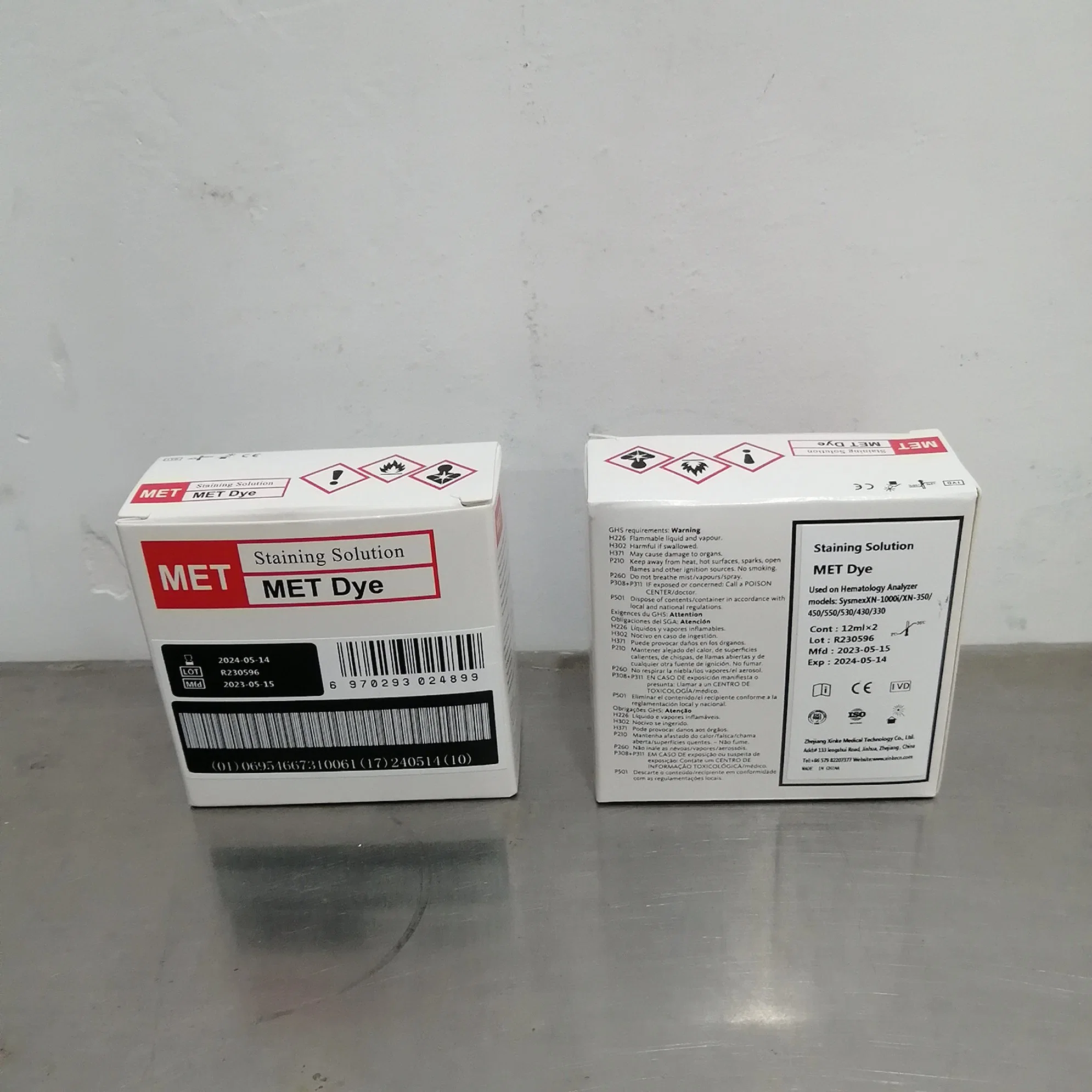 Sysmex Fdl Diluent +Ret Dye (1.5L+12ml) for Xn1000 Xn550 Hematology Analyzer Reagent