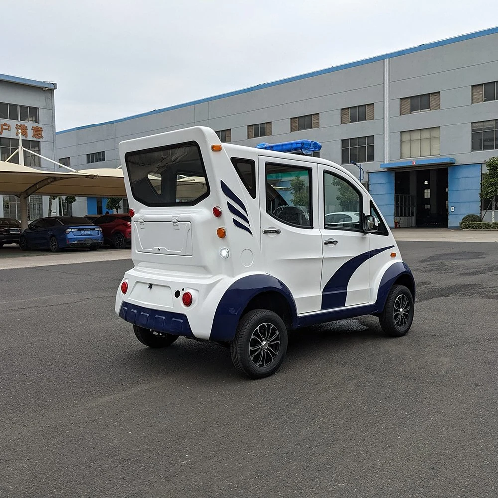 Electric Four-Wheel 5-Seater Closed Patrol Vehicle Car in Large Enterprises