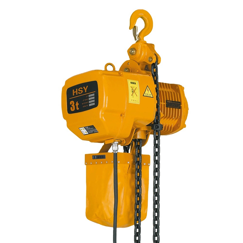 3t 5t 7.5t 10t 20 Ton 380V 50Hz Electric Chain Hoist Trolley