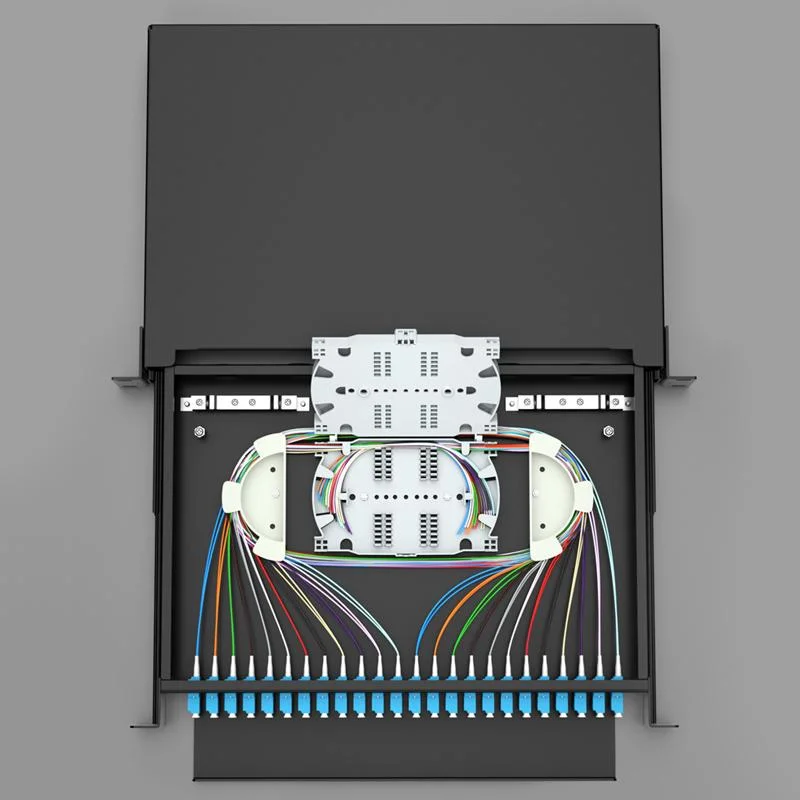 El equipo de fibra óptica tipo de metal de terminación de la Terminal de verificación 12 núcleos