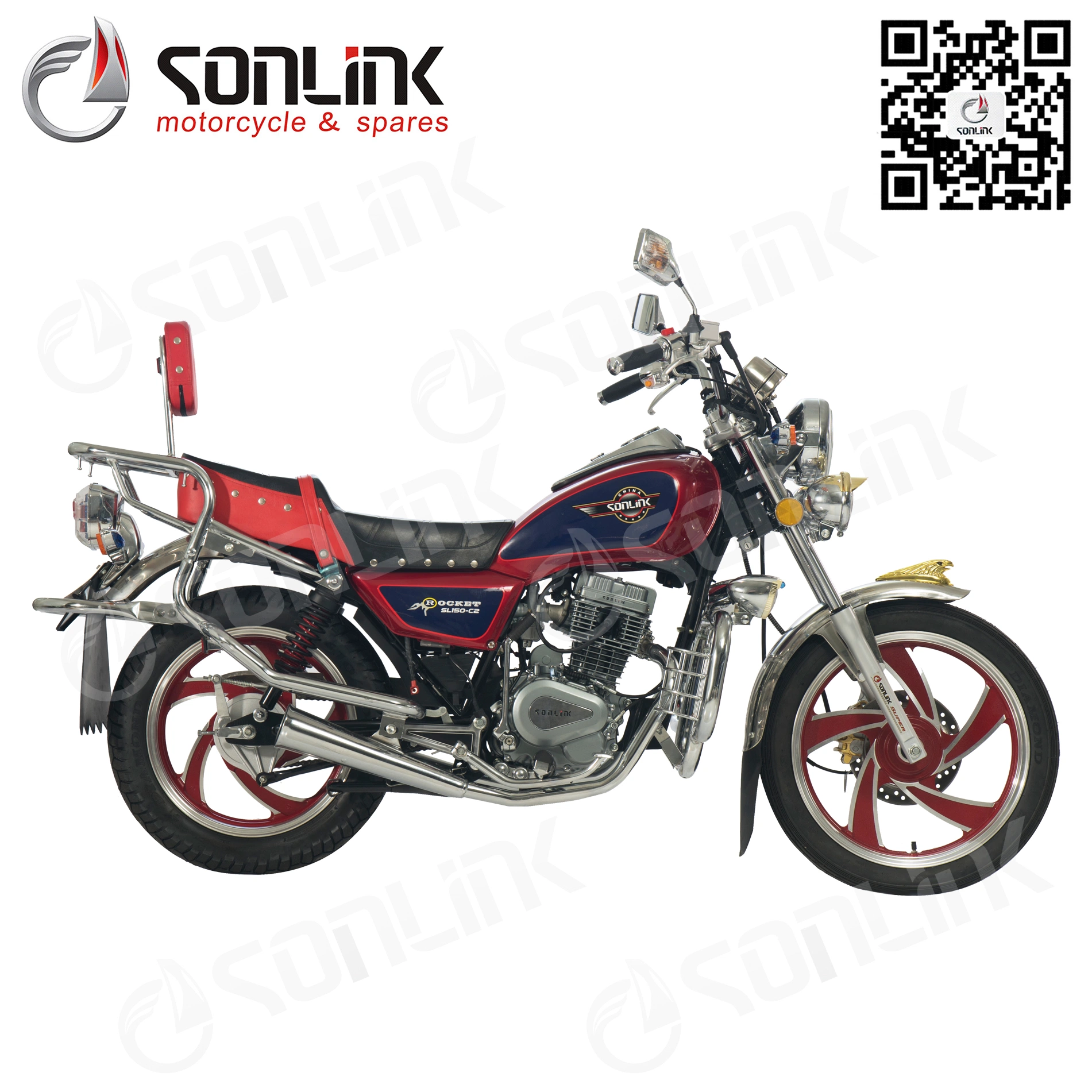 Honda Type Chopper 110cc/125cc/150cc Gas EEC Gn125 Scooter/Motorcycle (SL150-C2)