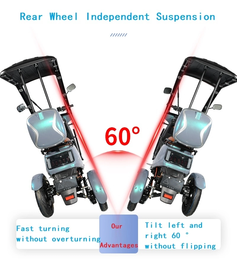 China's Best-Selling Adult Goods Electric Trike 48V60V Motorcycle