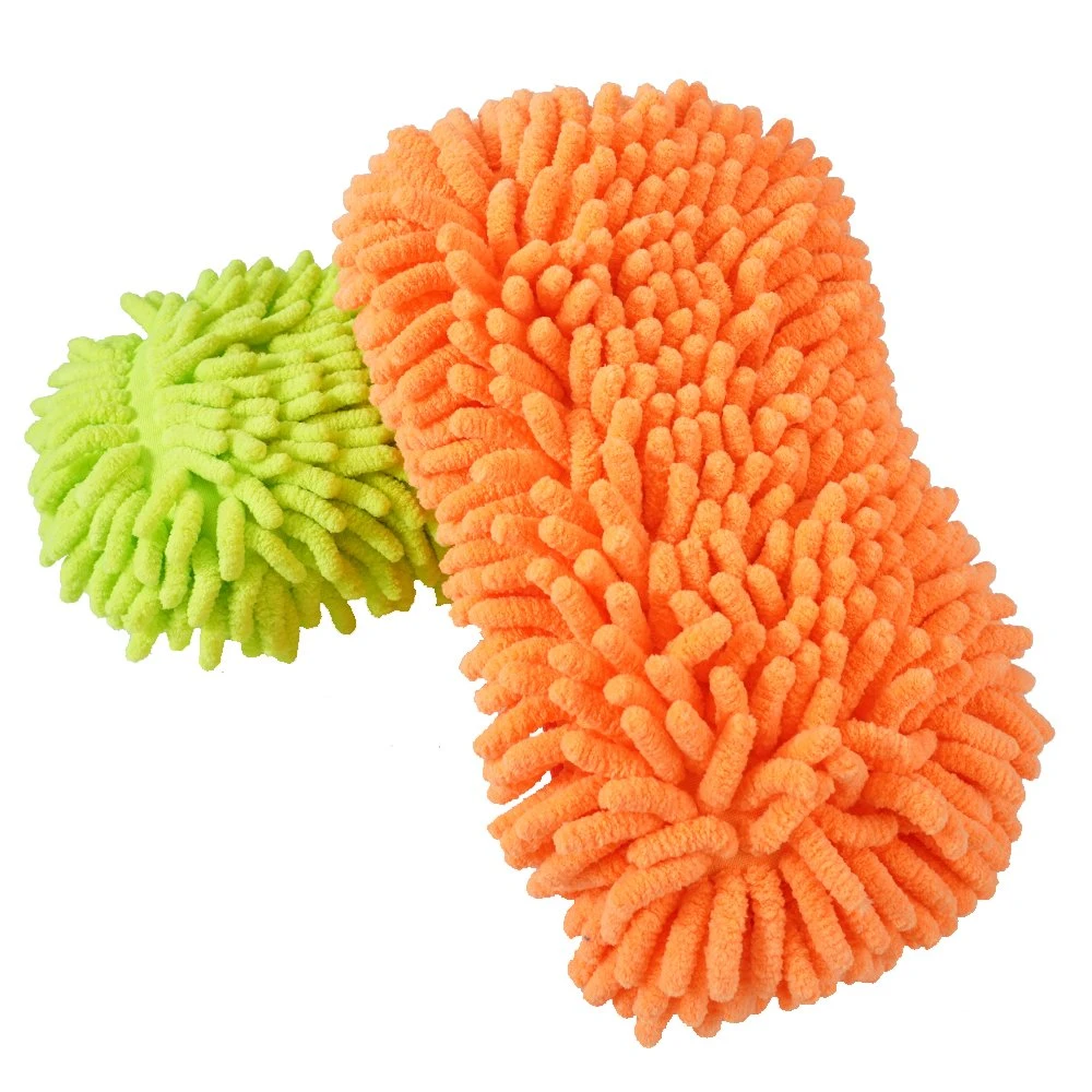 Scratch Free Powerful Dust Removal Chenille Microfiber Car Cleaning Wash Sponges