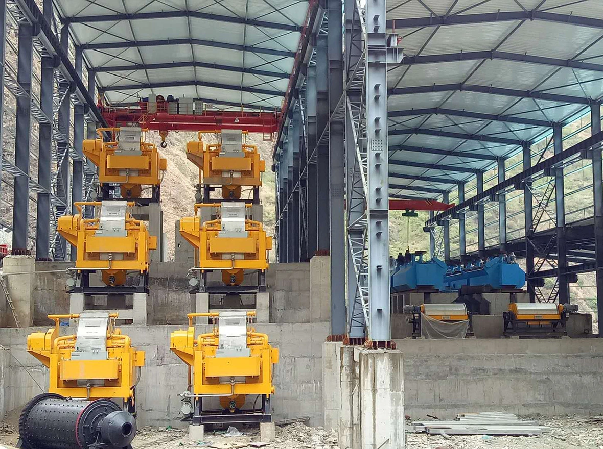 Non-Ferrous Mineral Processing Chrome Ore Vertical Pulsating High Gradient Magnetic Separator