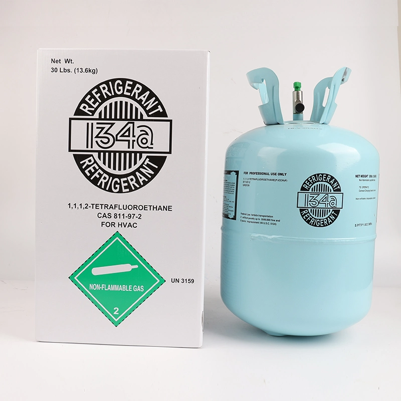 Fábrica de gas refrigerante de alta pureza HFA-134a para propulsante de medicina Aerosoles