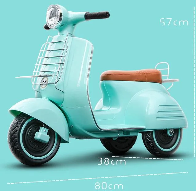 Original Factory High quality/High cost performance Children's Electric Motorcycle Male and Female Children Baby Tricycle Rechargeable Remote Control Toy Sidecar Car Can Sit Two People