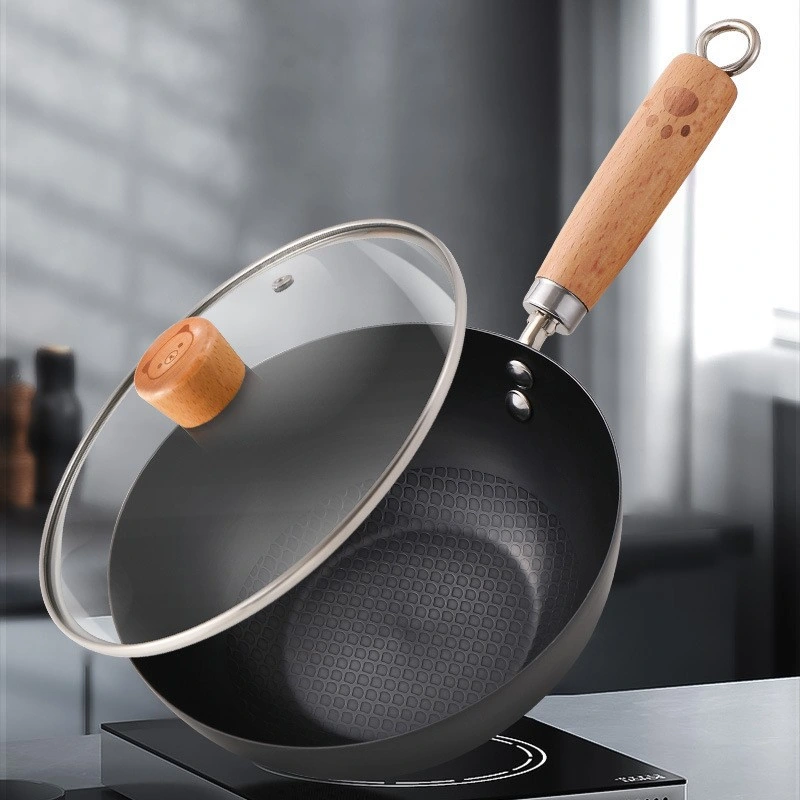 "Sartén para el hogar sin recubrimiento para una sartén de hierro fundido Mini Skillet ideal para cocinar al inducción, cocinar fideos y freír en mini"