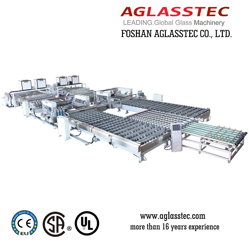 Straight Line Glass Four Sides Rough Grinding Processing Machine for Curtain Wall Glass