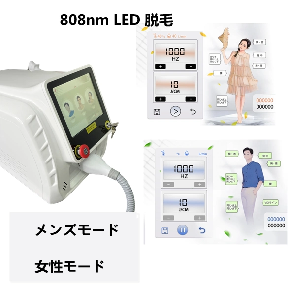 Beauty Salon Use No Laser Limits LED Light Diodes Beauty Laser Hair Removal Equipment