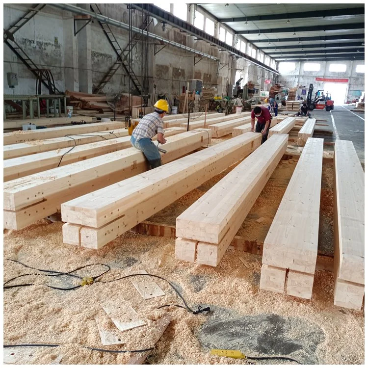 La construcción de madera de pino-0118 utiliza el sitio