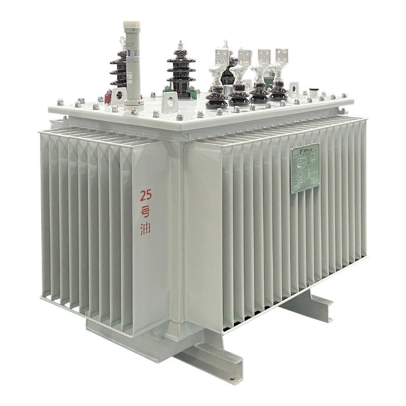 Full Copper Winding 100kVA 10kv to 0.4kv 3 Phase Oil Immersed Transformer