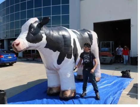 2023 New 8X15 FT. Large Inflatable Realistic Cow