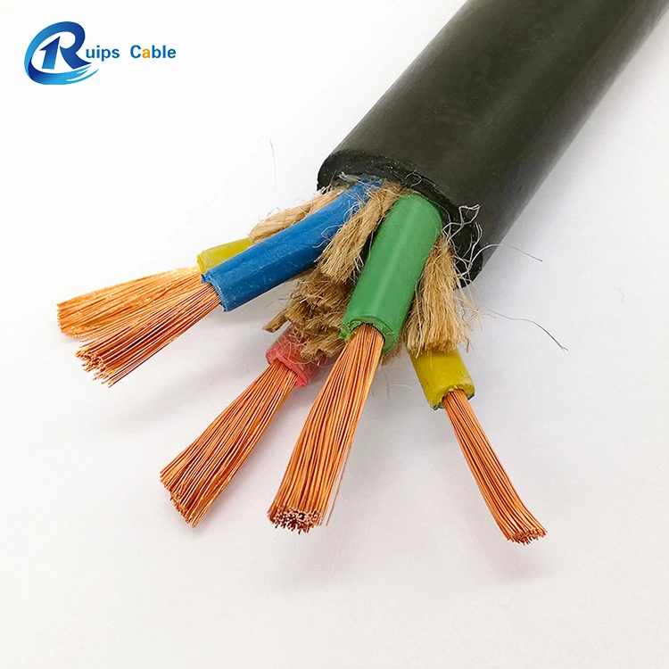 H07bn4-F/638tq/ 6383tq Wind 90 Epr Insulated Pcp Sheathed Rubber Flexible Copper Conductor Electric Power Wind Cable BS 7919