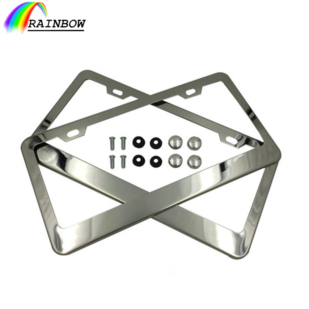 2022 Low Price Auto Body Plastic/Custom/Stainless Steel/Aluminum ABS/Classic Carbon Fiber License Plate Frame/Holder/Mold/Cover