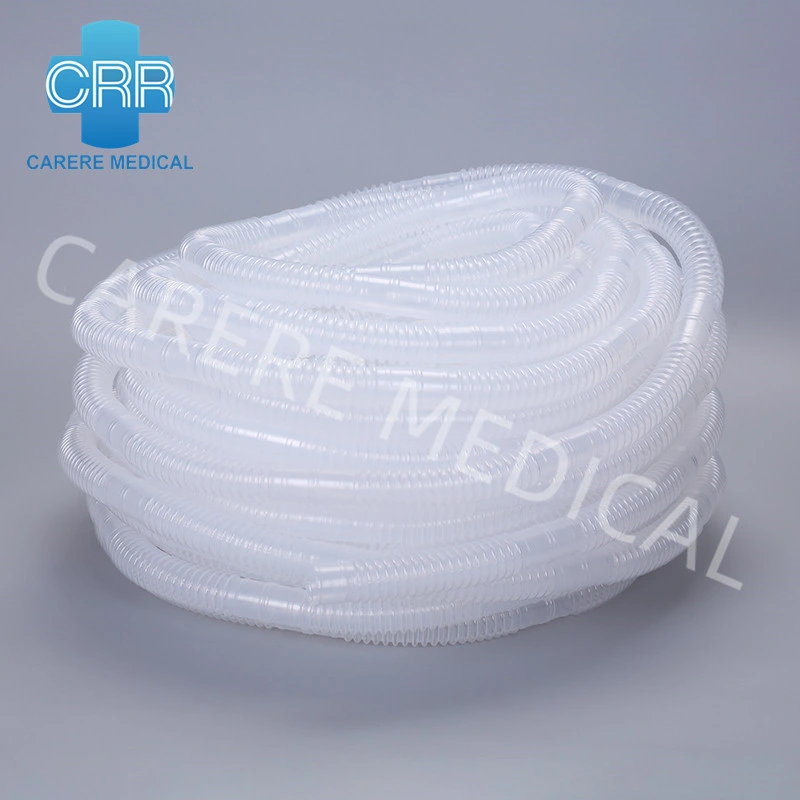 Medical Equipment Supplies New Product Manufacture Price EVA Tubing 30m Segmented Coils Corrugated Tube for Adult Pediatric with CE ISO