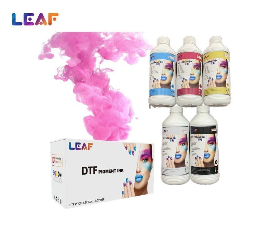 Leaf Digital Bottle, Carton 1kg/5kg/Bottle Watermark Price Dtf Printing Ink Factory Lf-Pb470