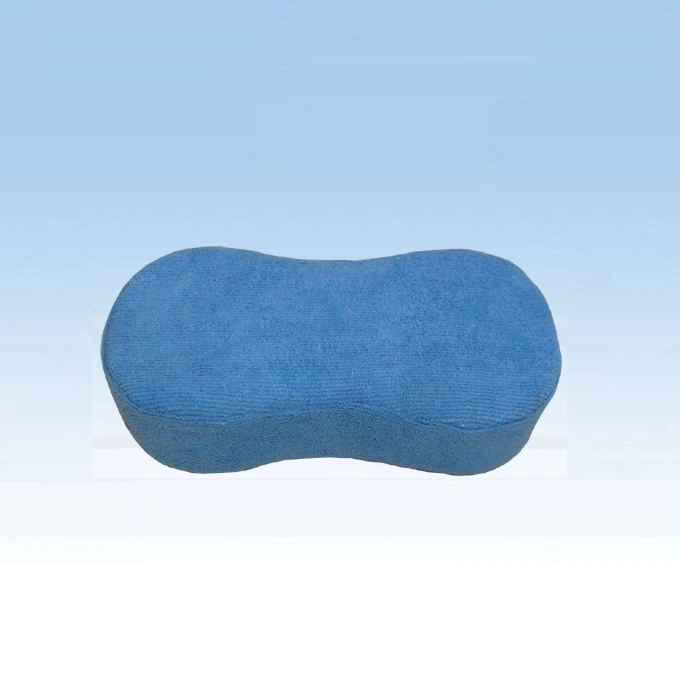 Double Side Purposes Microfiber and Mesh Microfiber Car Wash Sponge (CN1231)