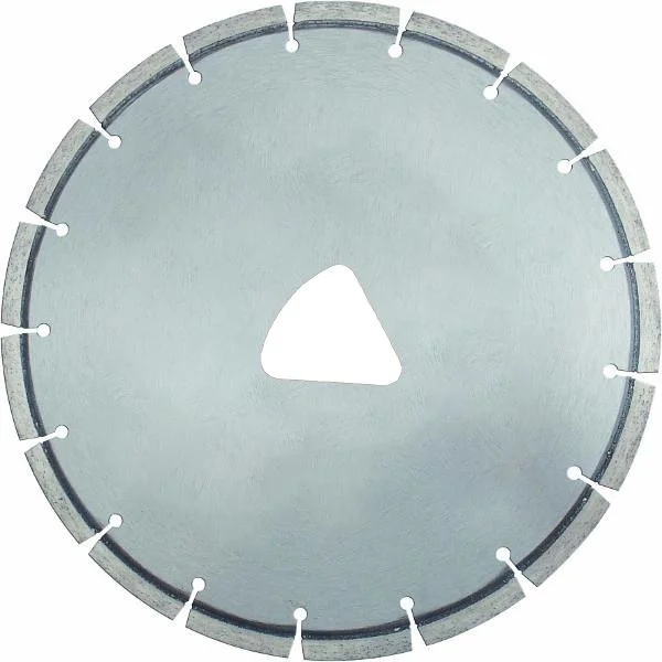 Early Entry Diamond Blades with Triangle Hole for Aggregate Concrete and Green Concrete